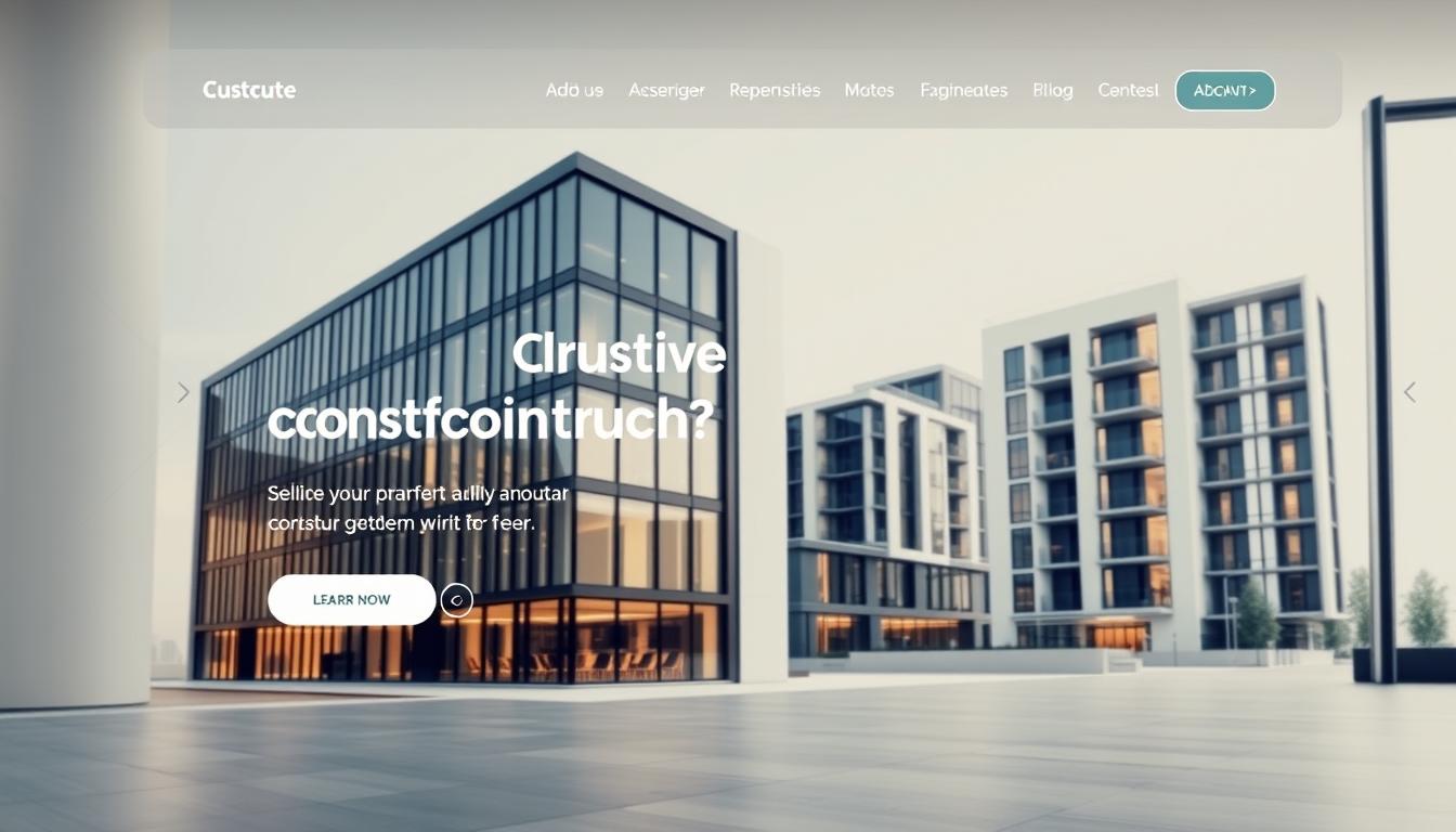 construction website examples